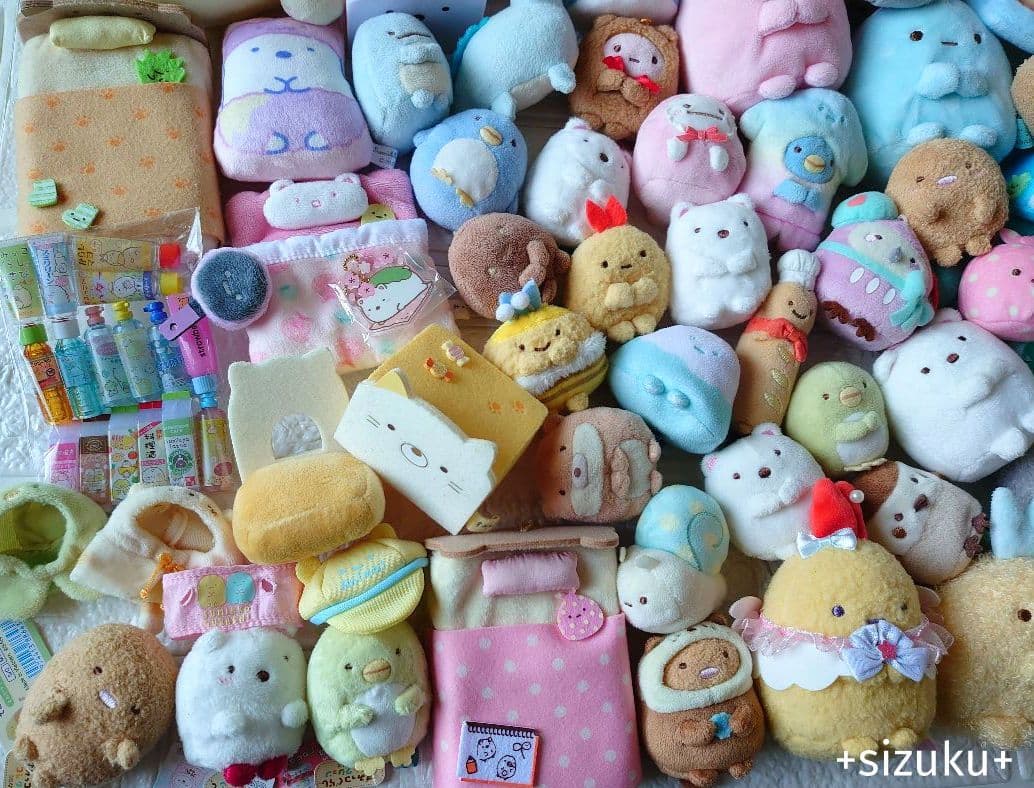 【豪華80点】すみっコぐらし とかげ たぴおか 家具他 ぬいぐるみ まとめ売り