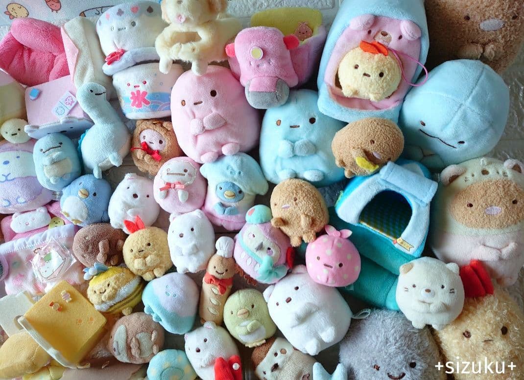 【豪華80点】すみっコぐらし とかげ たぴおか 家具他 ぬいぐるみ まとめ売り