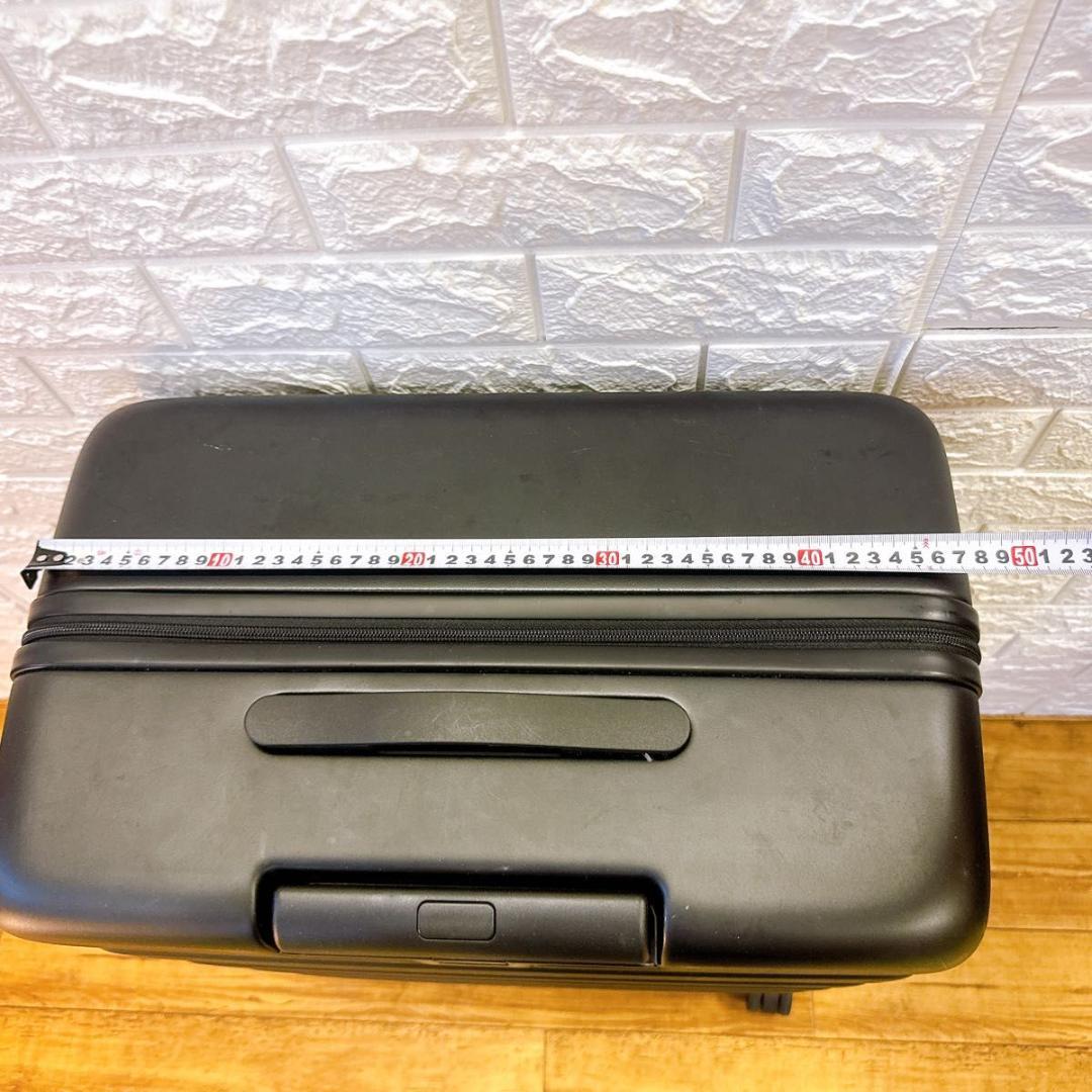 無印良品 バーを自由に調節できる ハードキャリーケース 105L MUJI