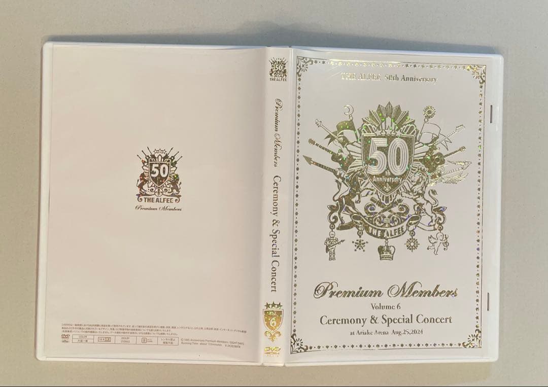 ミュージシャン THE ALFEE 50th Anniversary Premium Menbe