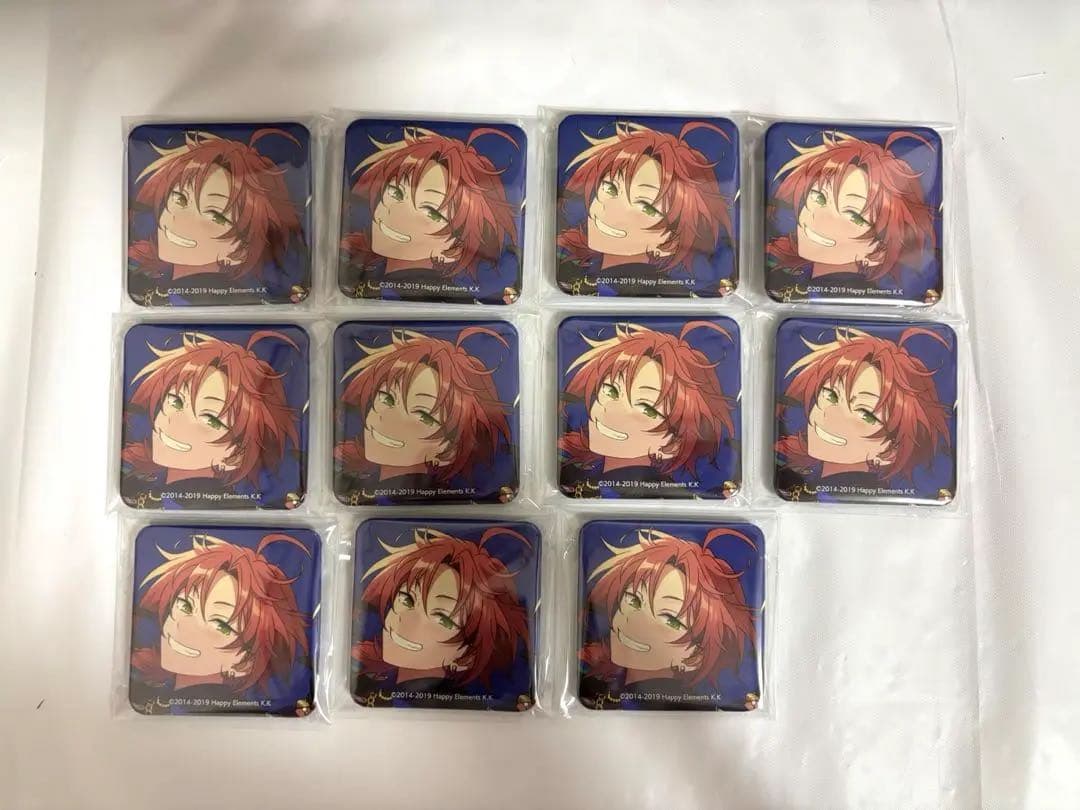 あんスタ　Knights アルバム　TRIP 特典　スクエア缶バッジ　月永レオ