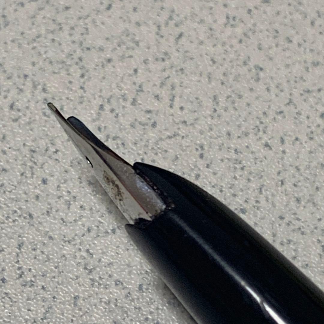 パイロット　エリート　格子柄　18Kニブ