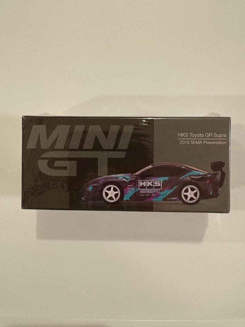 ミニカー MINI GT HKS Toyota GR Supra 2019 SEMA