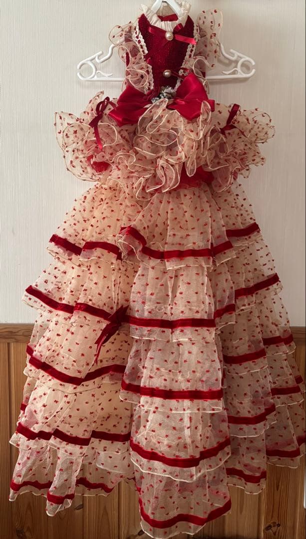 ロングドレス　バレンタインやお誕生日に　Mサイズ