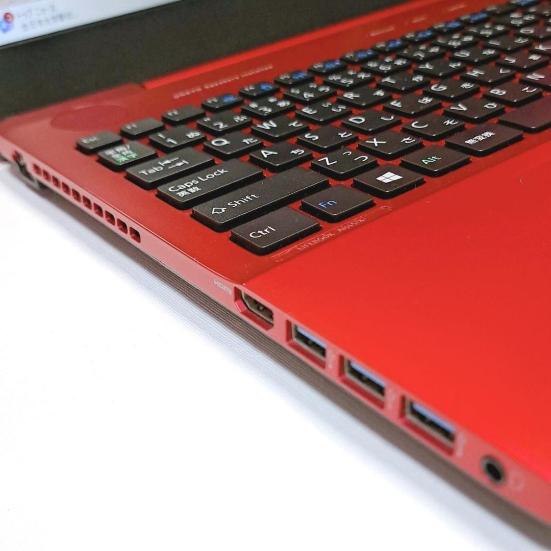 G81 すぐ使える 富士通ノートパソコン 6世代i3 /1000GB Win11