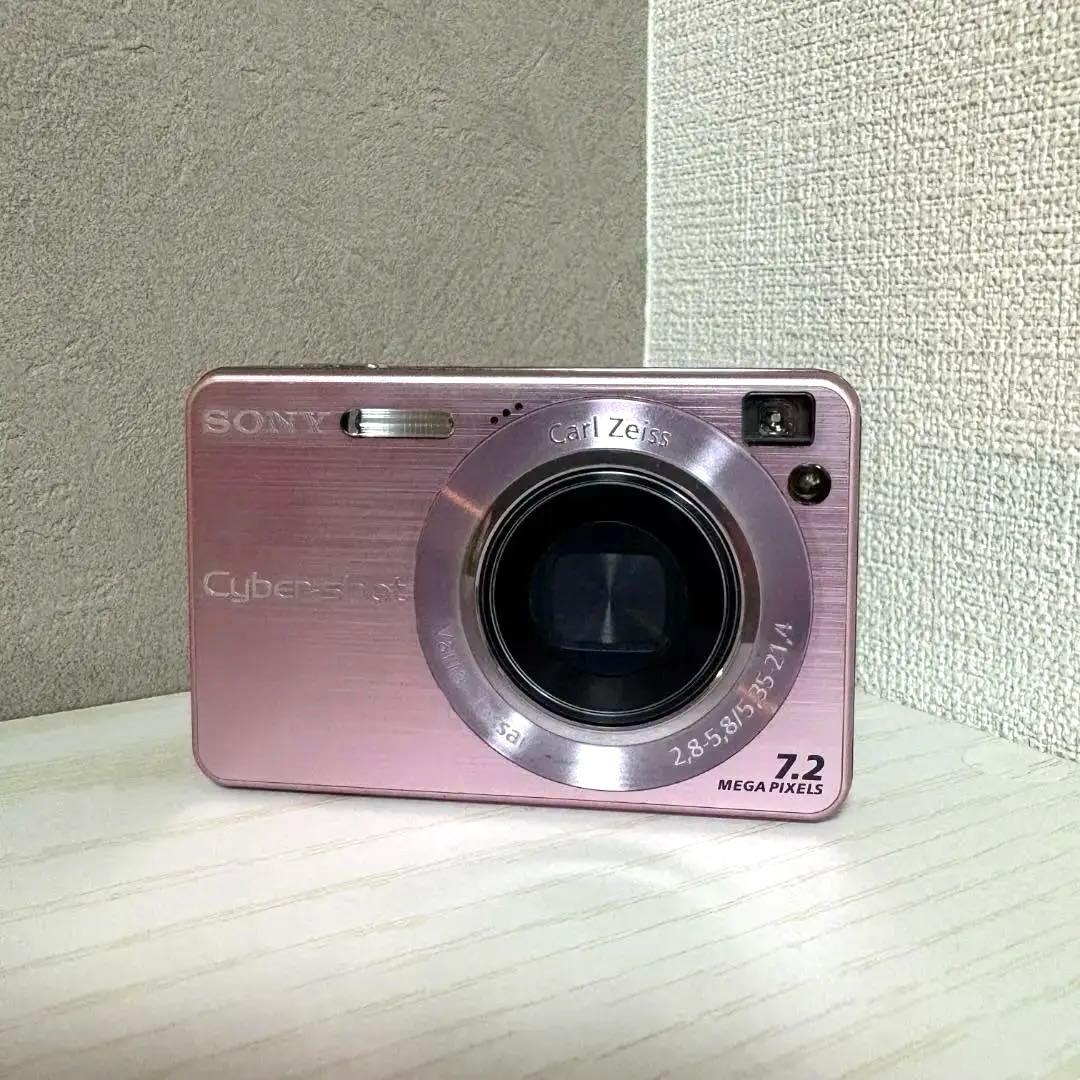 SONY Cyber-shot DSC-W120 ピンクローズ