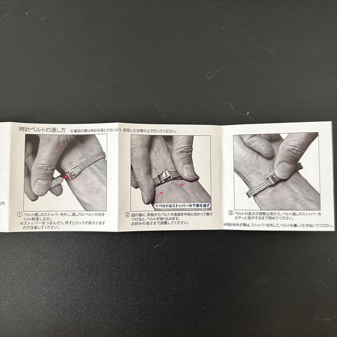 【保証書•ケース付】ヴァンドーム青山•腕時計•ダイヤモンド0.11カラット
