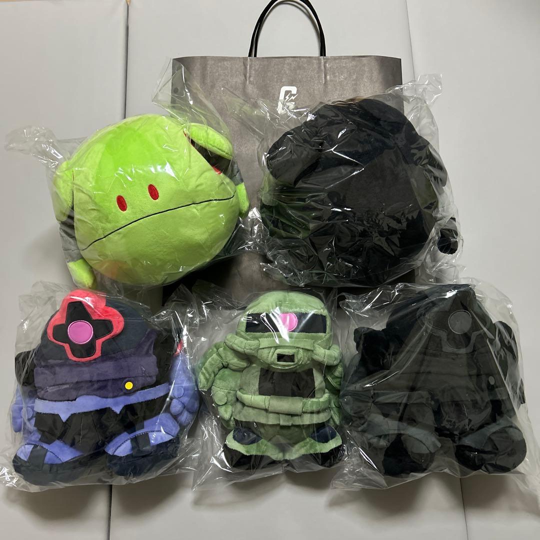 RX78FRGMT GUNDAM ぬいぐるみ 5個セット フラグメント ガンダム