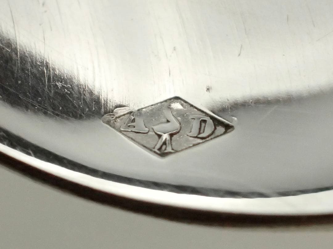 フランス アールヌーボー期 純銀無垢 スプーン&フォークセット ⑥ 小傷あり