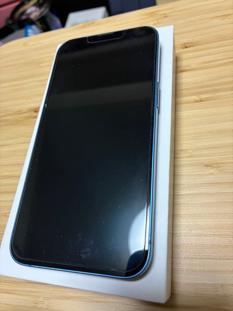 D*W様 iPhone13 128G ブルー　最大容量83%