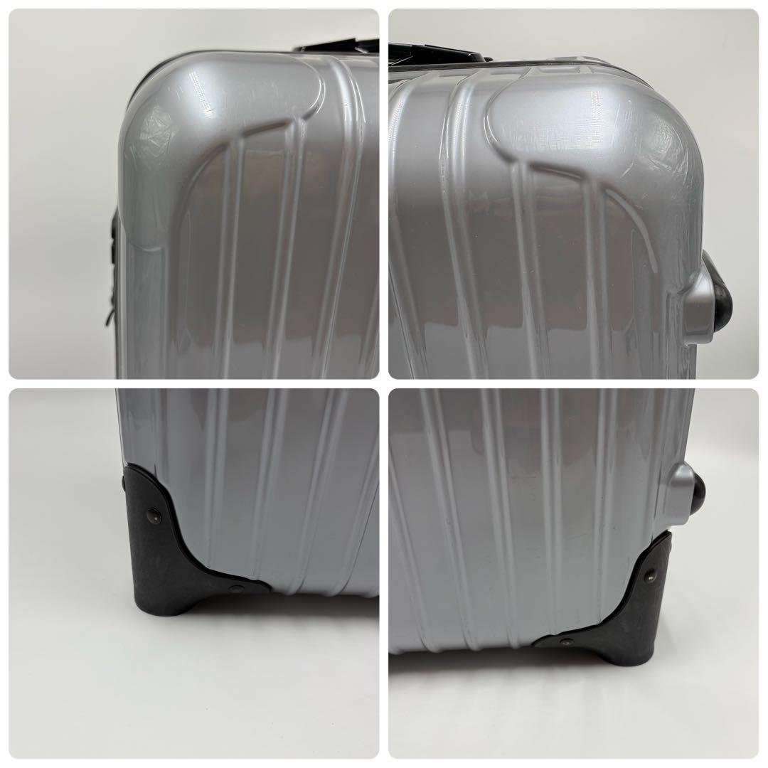 美品 廃盤品 リモワ サルサ 63L スーツケース 2輪 シルバー系 旅行 出張