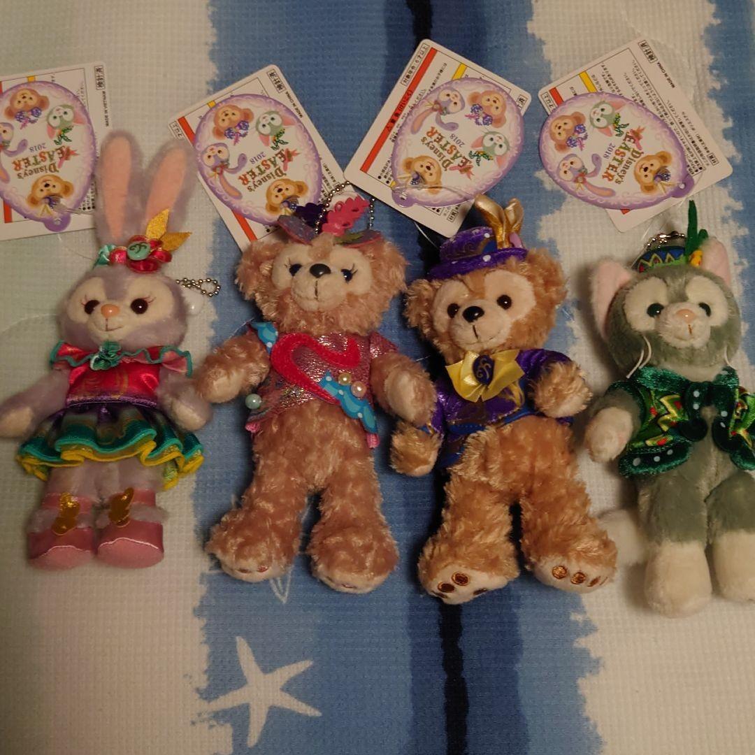 ダッフィー　ダッフィーフレンズ ぬいば　4体セット