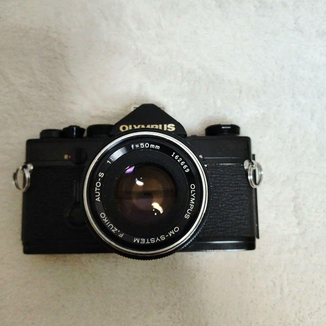 ■美品■ OLYMPUS OM-1 ブラックF.ZUIKO 50mmF1.8