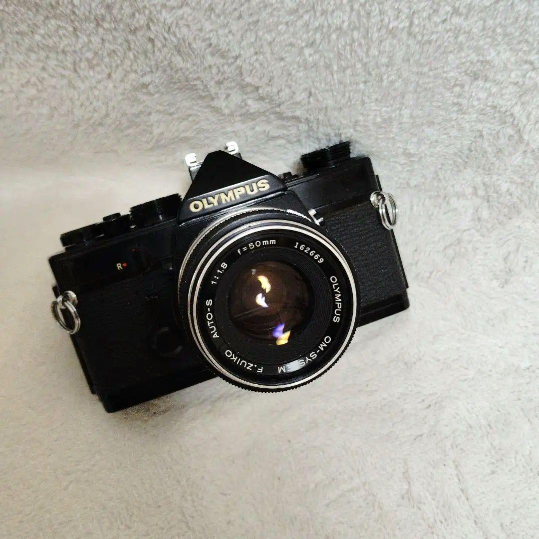 ■美品■ OLYMPUS OM-1 ブラックF.ZUIKO 50mmF1.8