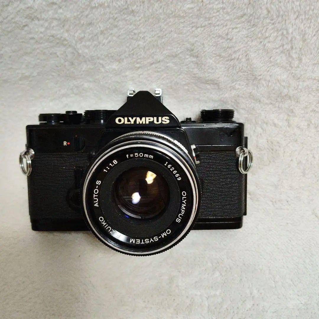 ■美品■ OLYMPUS OM-1 ブラックF.ZUIKO 50mmF1.8
