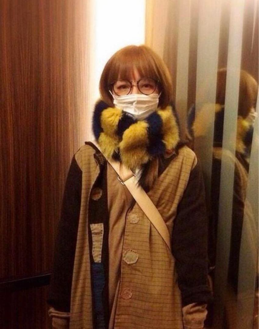 TRESOR トレゾア FOXファー　ティペット　ネックウォーマー