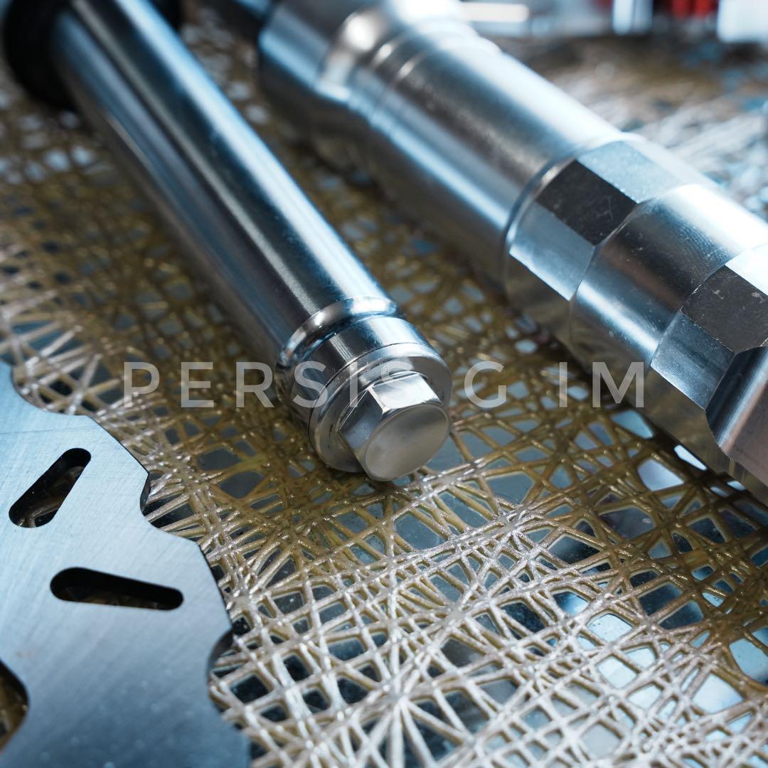 ズーマー フロントディスク化キット 全セット シルバー ruckus スクーピー