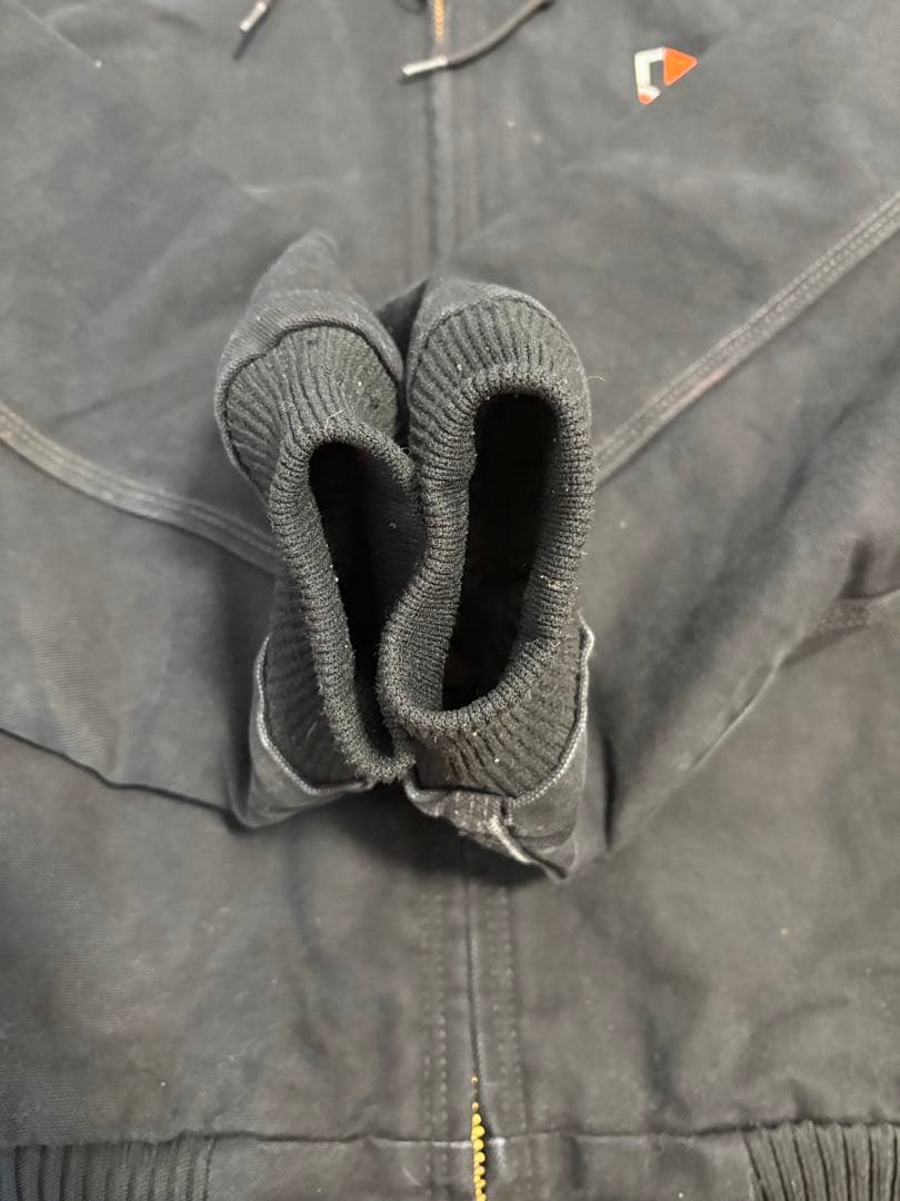 に*く様 Carhartt アクティブジャケット Black 企業系Colacu