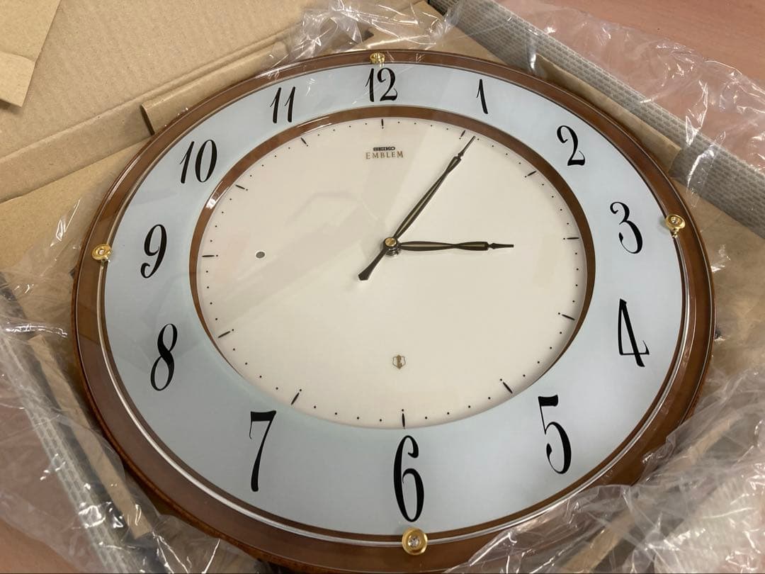 新品★SEIKO EMBLEM★掛時計 HS548B★セイコー エムブレム