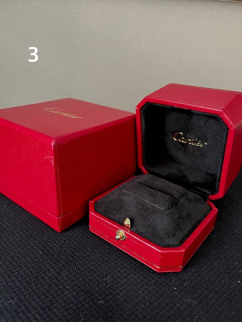 Cartier カルティエ ジュエリーケース リングケース 空箱 3セット
