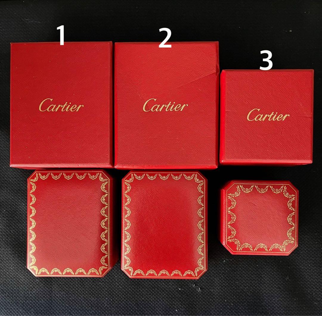 Cartier カルティエ ジュエリーケース リングケース 空箱 3セット
