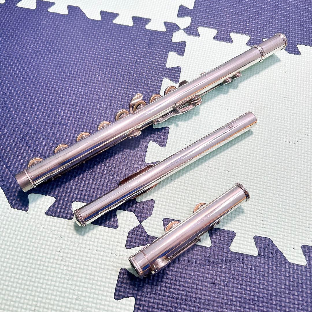 希少 ミヤザワフルート 25周年記念モデル 9K 頭部管銀製