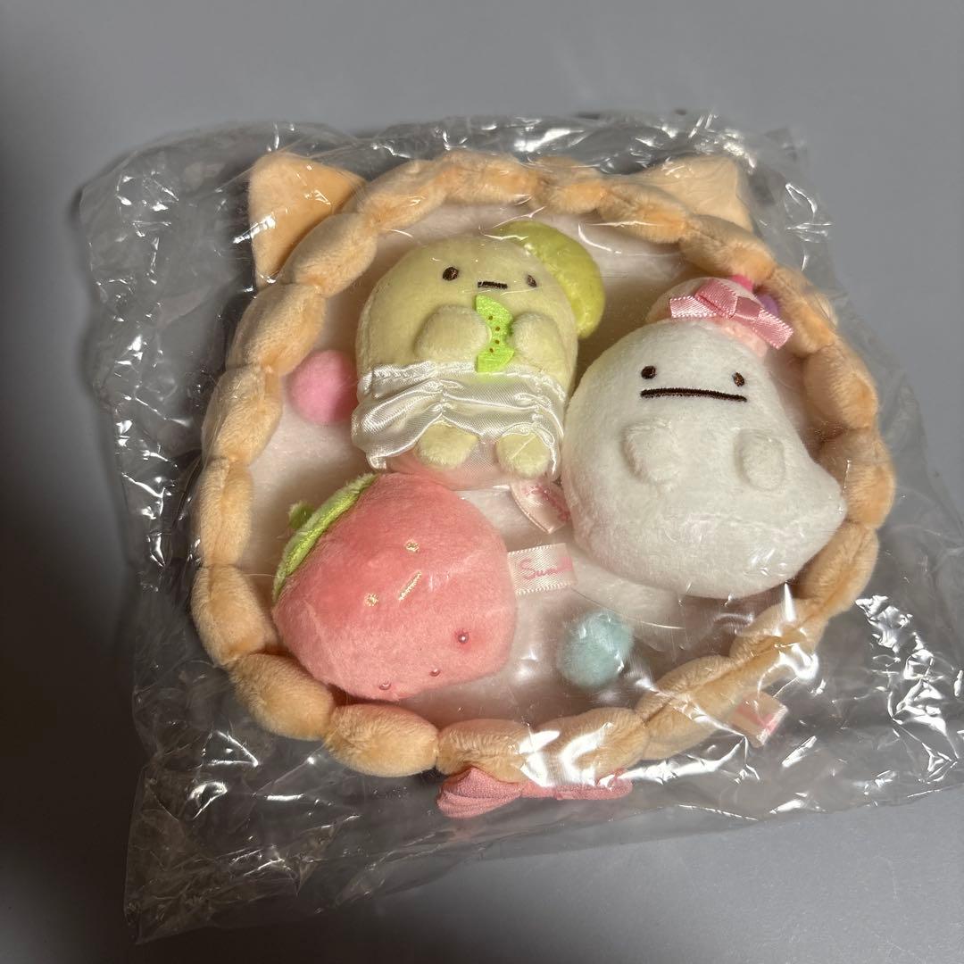 すみっコぐらし　ねこのきょうだいとおかし屋さん すみっこケーキ　シーンぬいぐるみ