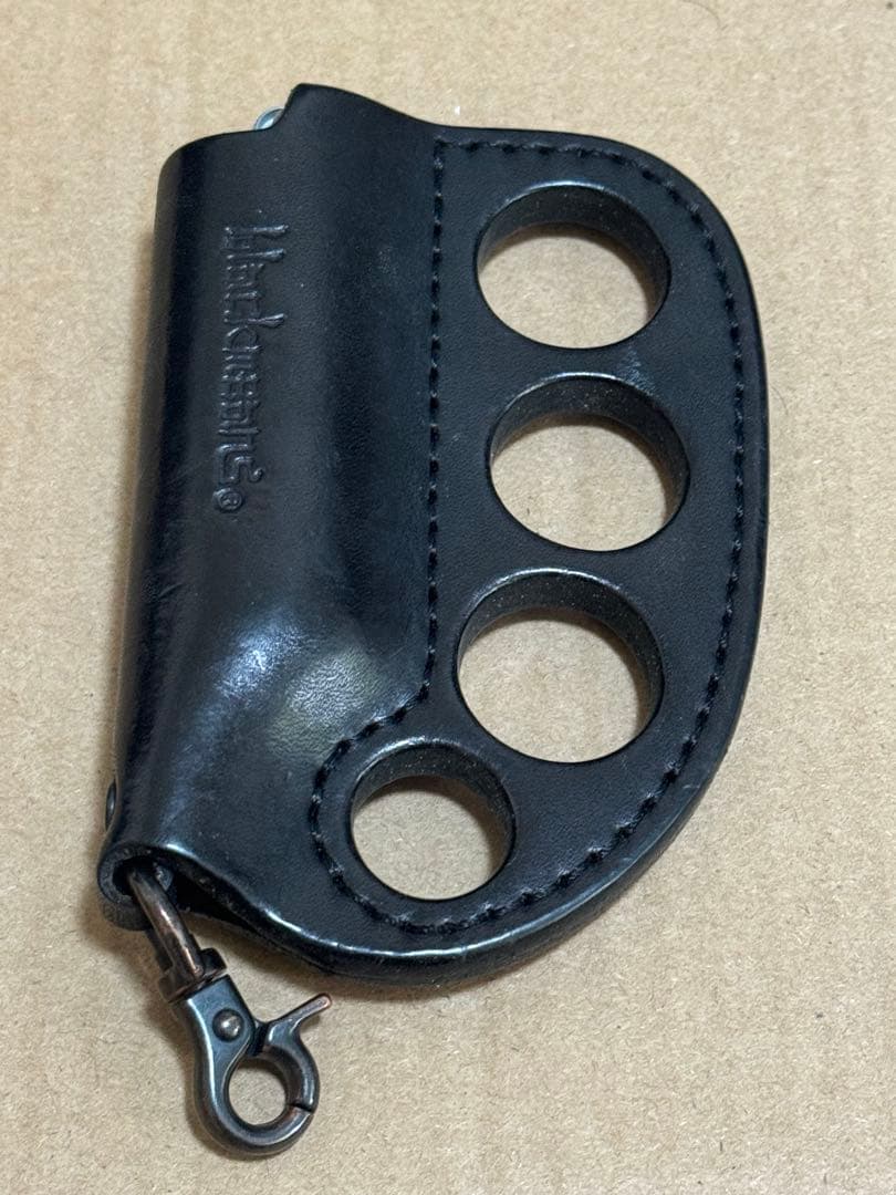 レザー ライターケース　ブラック