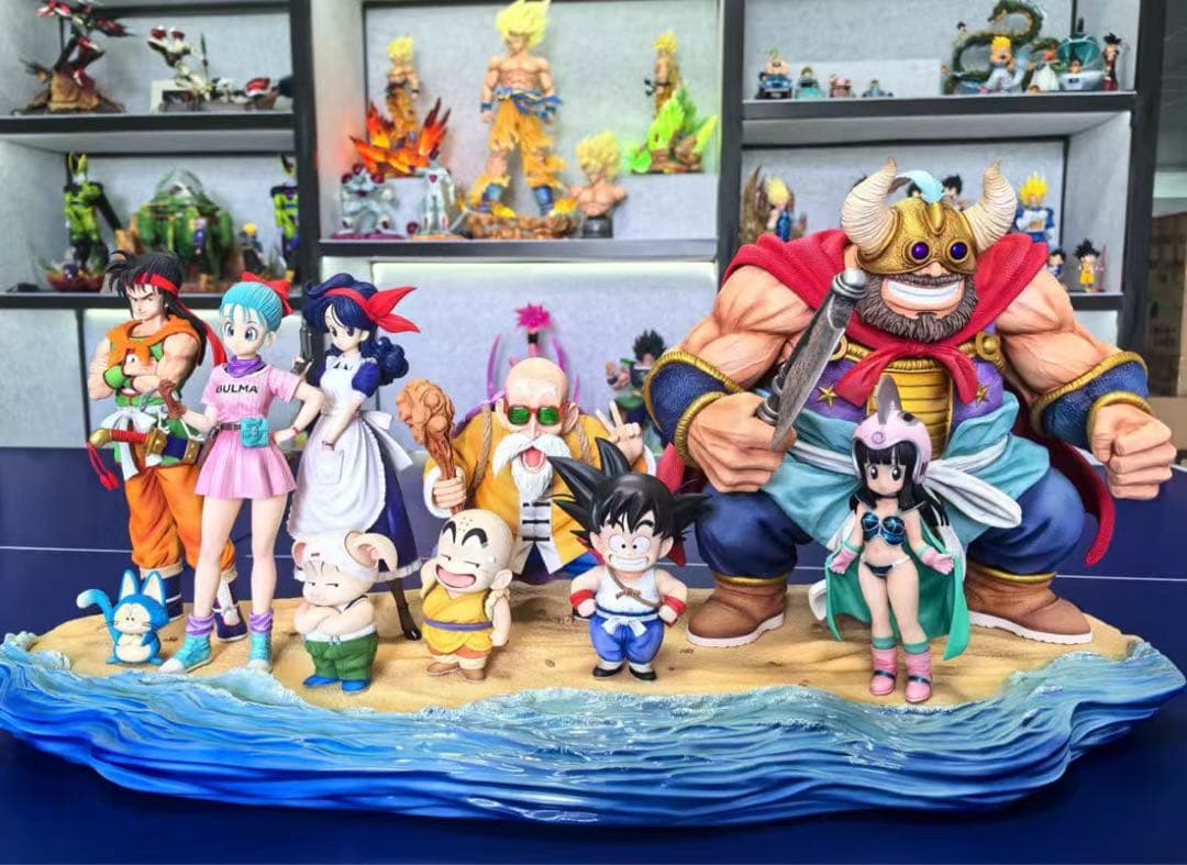 ドラゴンボール 孫悟空 ガレキ ガレージキット スタチューX②⑤③