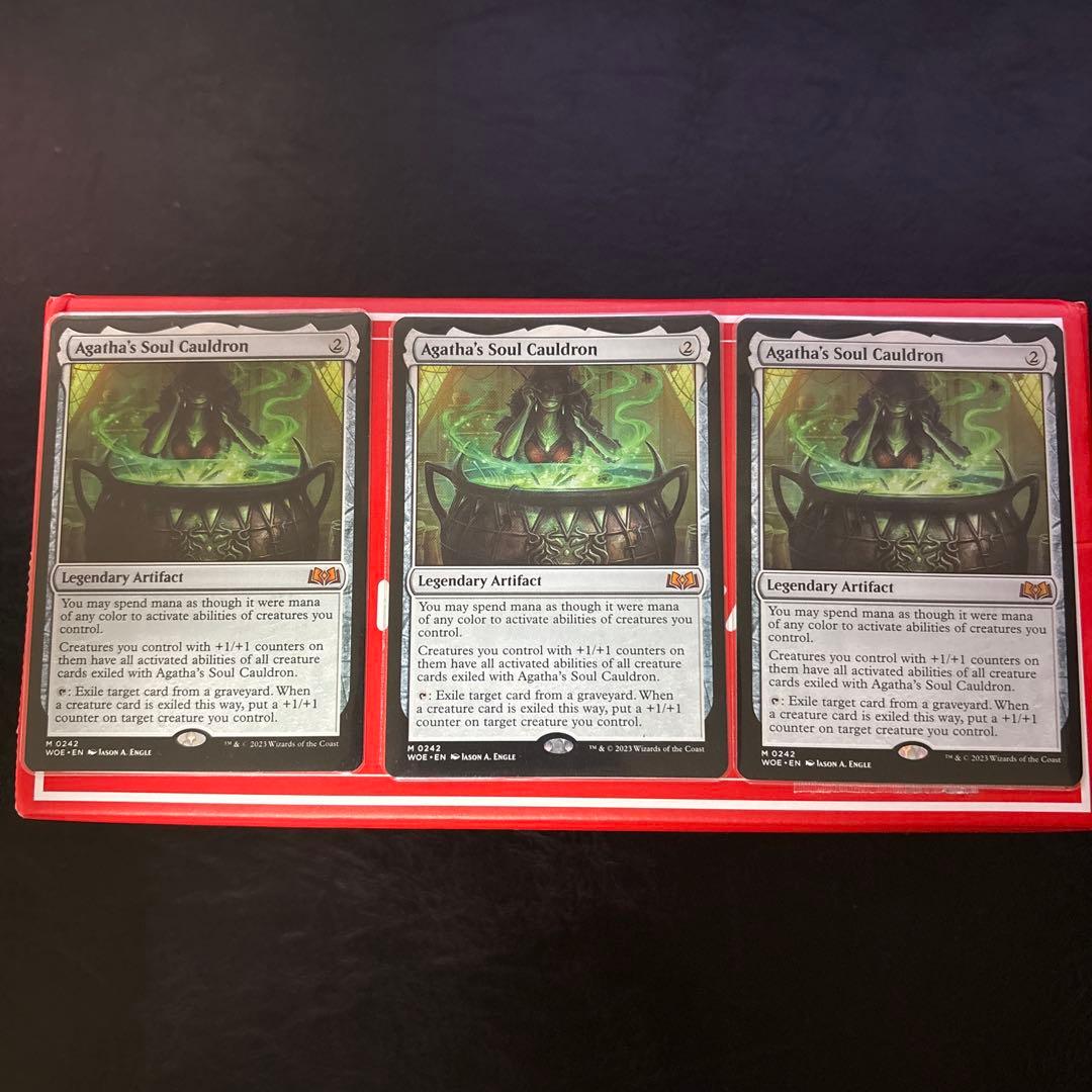 MTG アガサの魂の大釜 英語 3枚