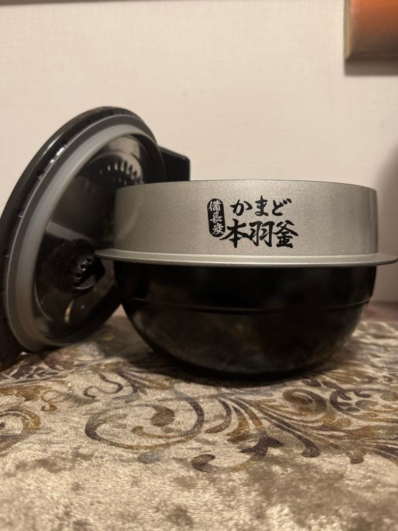 東芝 かまど本羽釜 炊飯器5.5合 内釜、内蓋　PC-10ZWP