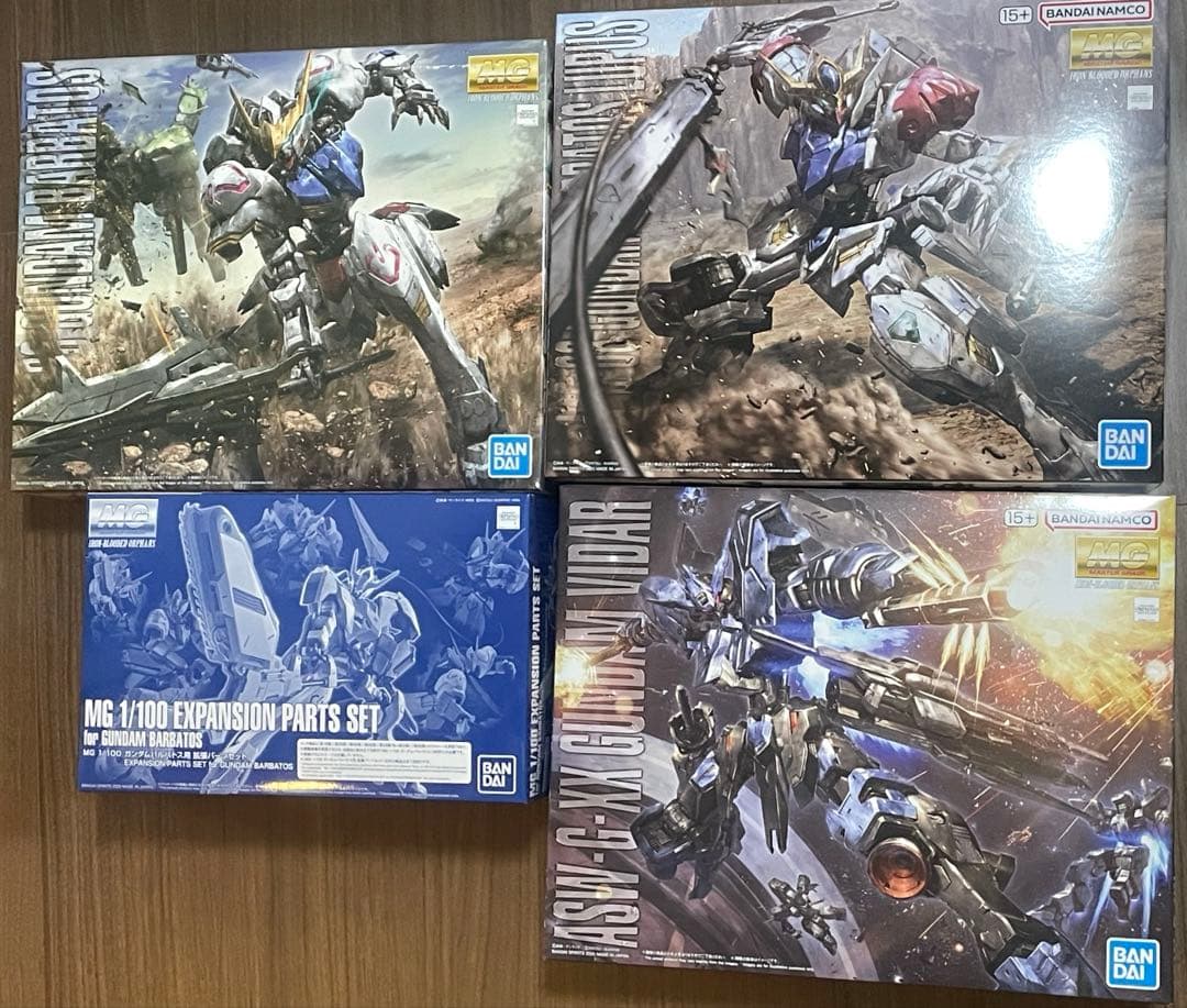 MG ガンダムバルバトスルプス　ガンダムヴィダール　他2点