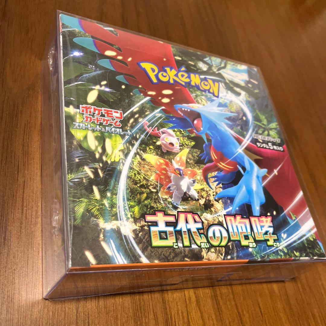 【新品未開封 シュリンク付き】ポケモンカード 古代の咆哮1BOX