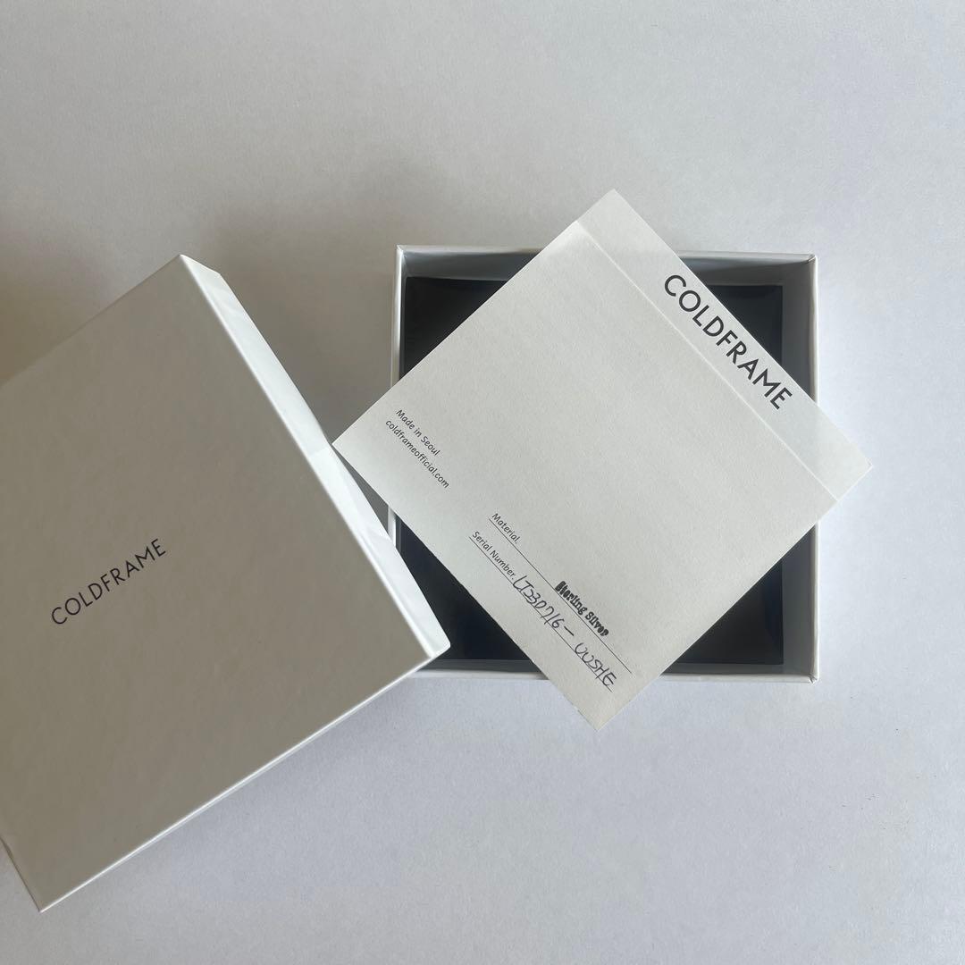 【未使用/美品】Coldframe ヴィンテージシルバー ハートピアス 925