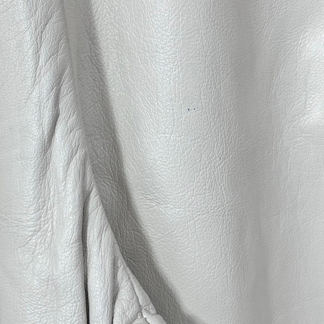 【タグ付き】美品 ドーマ DOMA 羊革 ラムレザー ガウチョパンツ ワイドXS