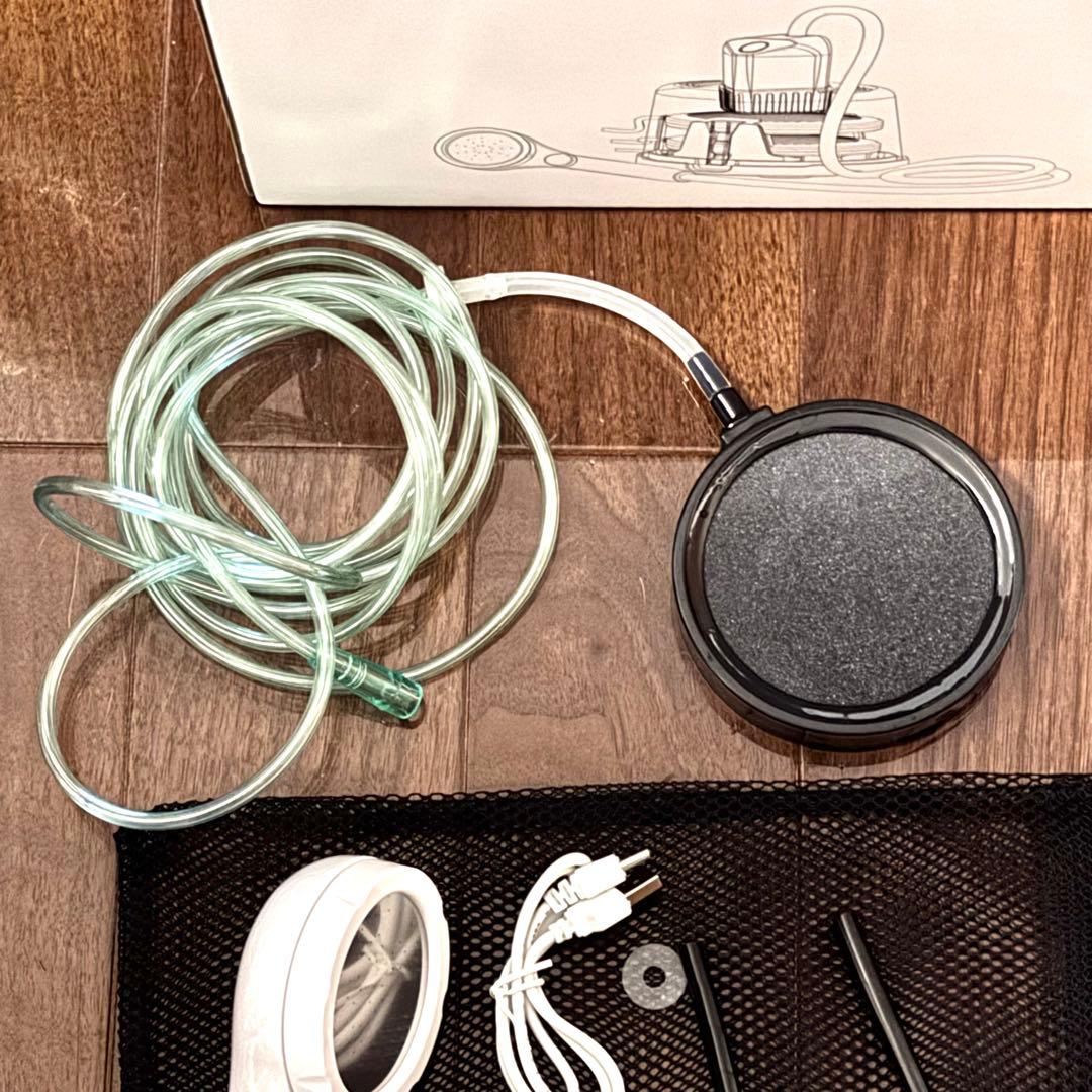 未使用・リタシャワーキット 2点セット／簡易シャワーや水素ジャグジーとしても。