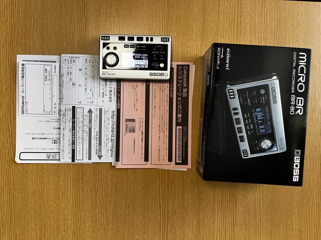 BOSS MICRO BR-80 デジタルレコーダー