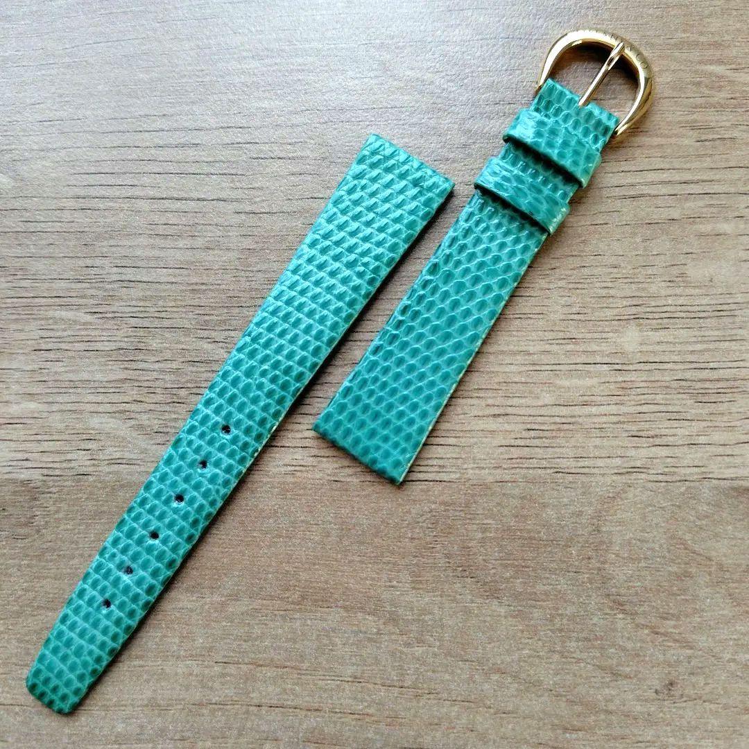 【希少】Tiffany & Co. ティファニーブルー ウォッチベルト　リザード
