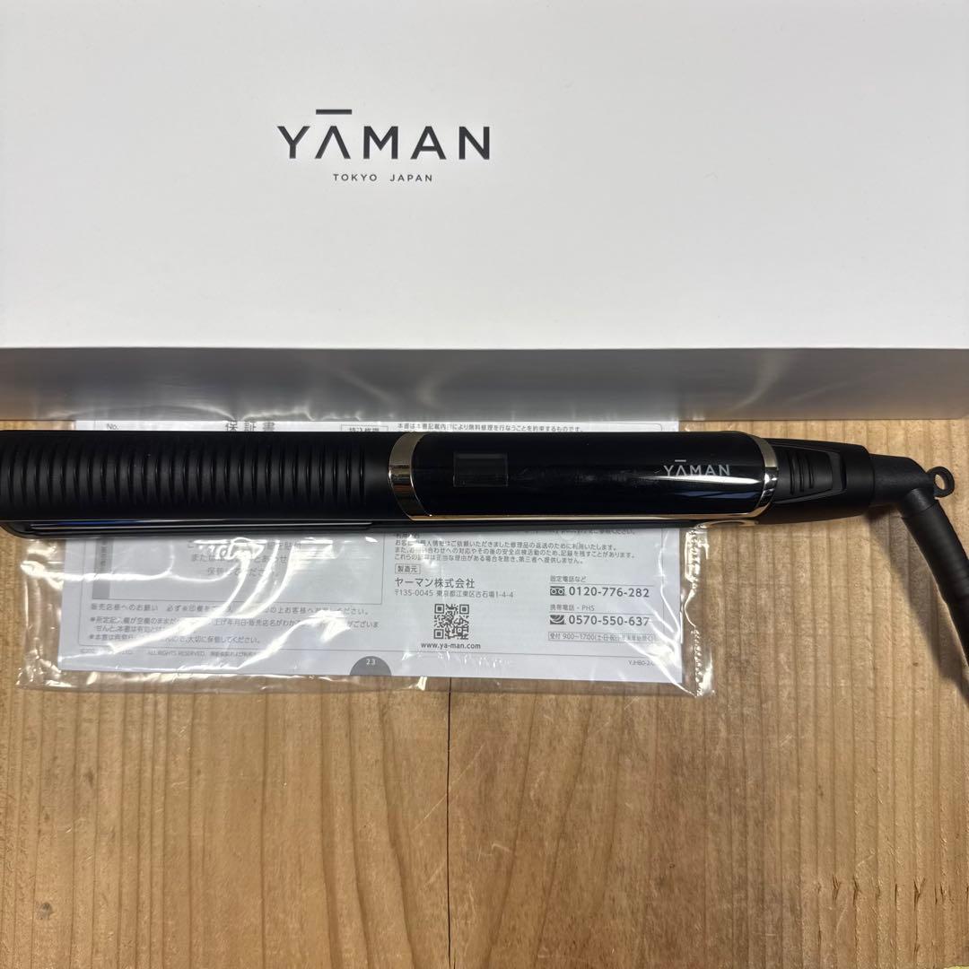 Yヤ221 YA-MAN ヤーマン　ストレートアイロン【修理品】