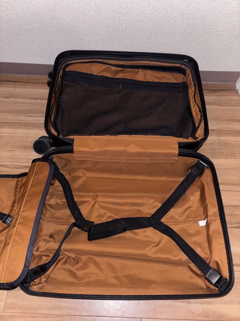 【希少】マスターピース キャリーケース 迷彩 ストッパー付 機内持込可 美品