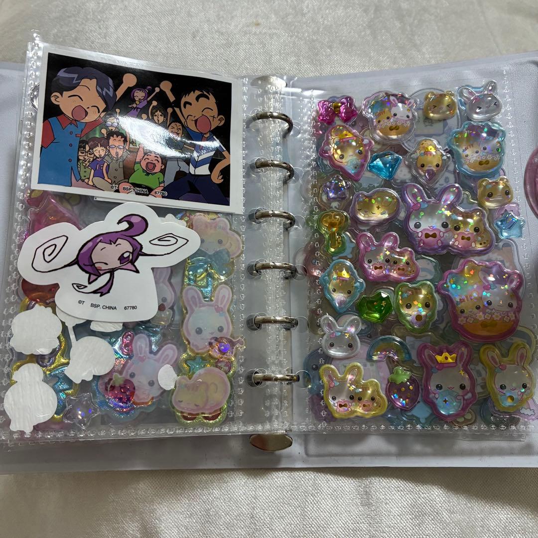 シール帳完成品 ボンボンドロップシール 16ページ