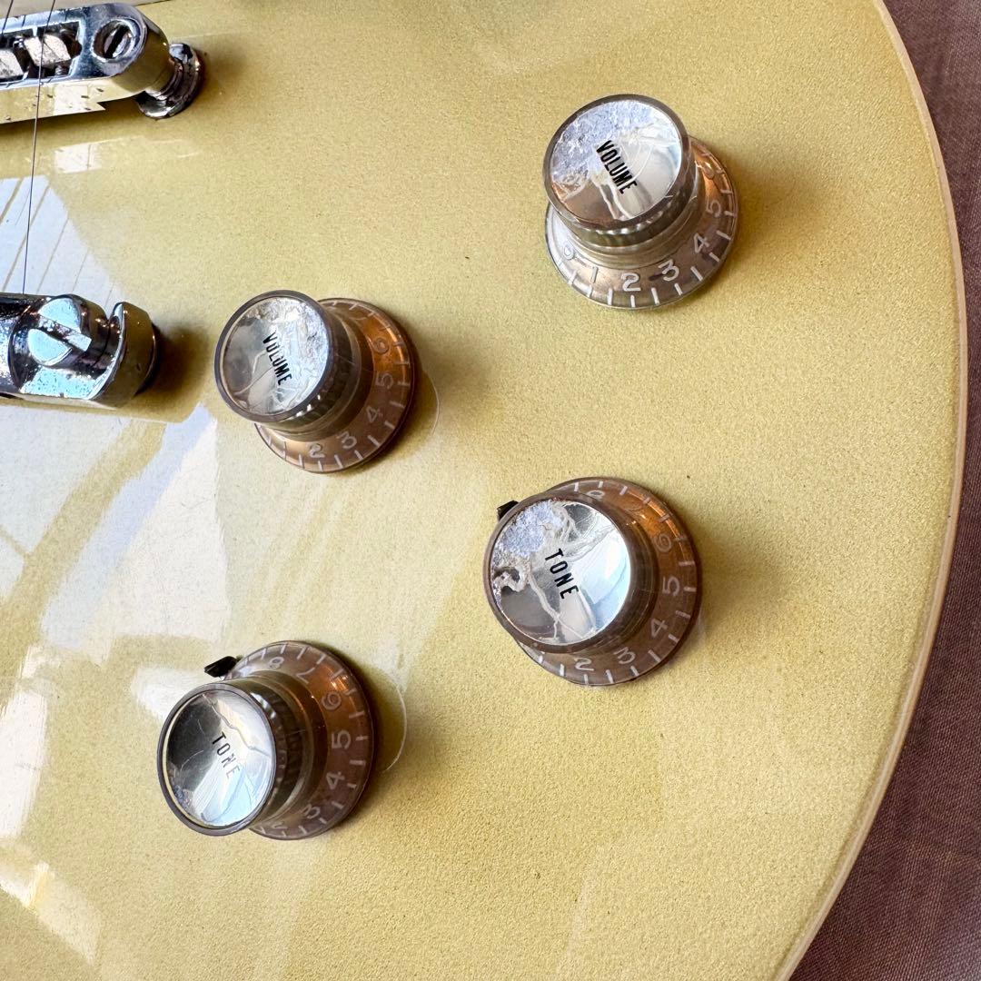 【美品】グレコレスポールゴールドトップ ジャパンヴィンテージギター シリアルなし