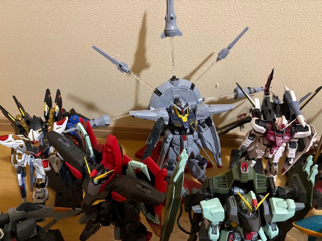 1/5まで ガンプラ SEED系MG 完成品 まとめ売り