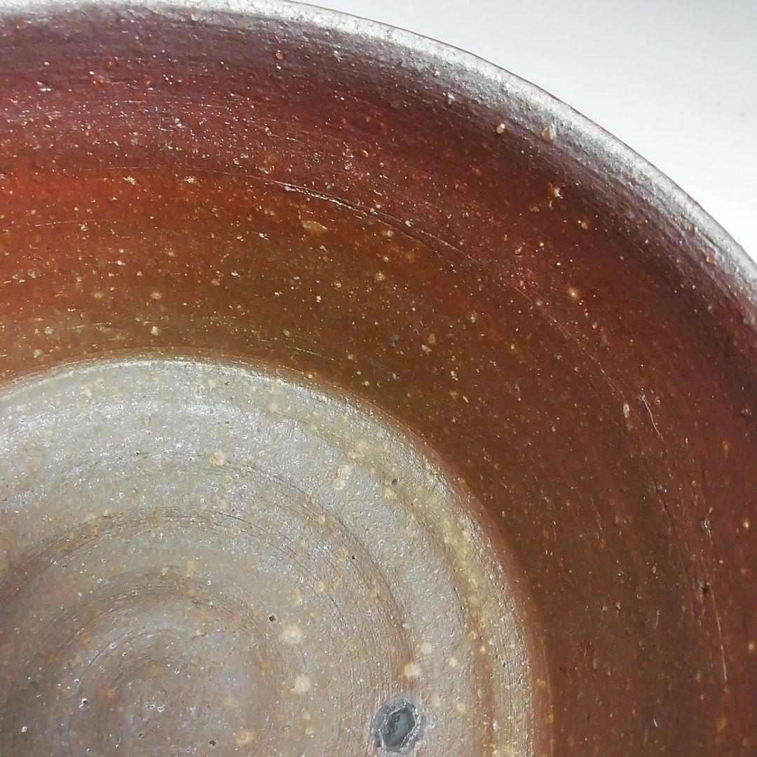 Ｓ４４６　茶碗　『備前焼』『永末隆平作』　共箱　抹茶碗　茶道具