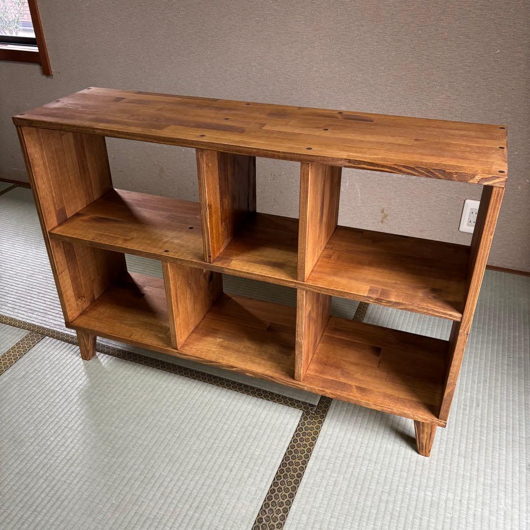 ハンドメイド　脚付きオープンシェルフ　オーダー受け付けます