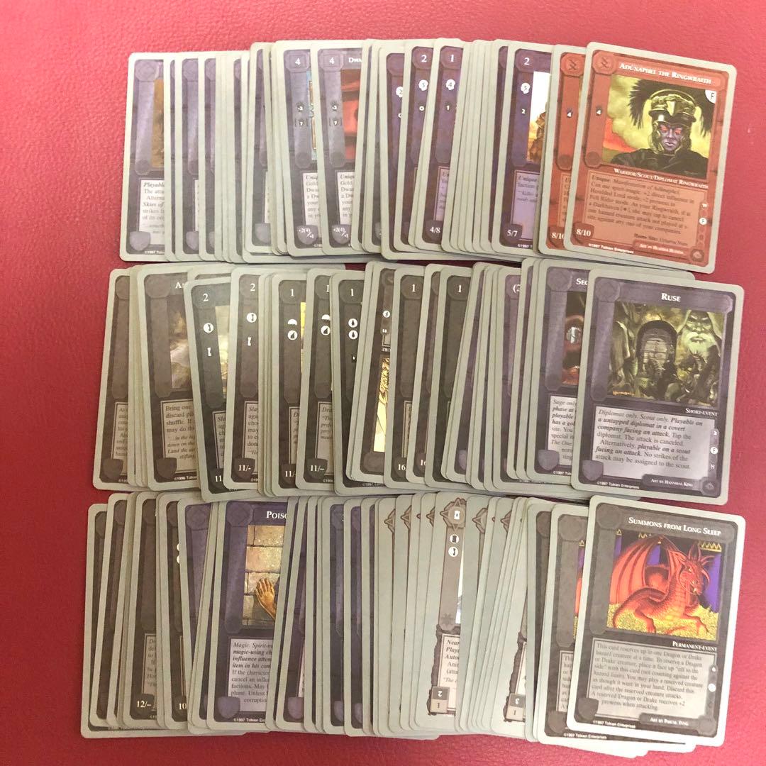 ミドルアース　カード　チャレンジデッキF ccg 指輪物語　希少