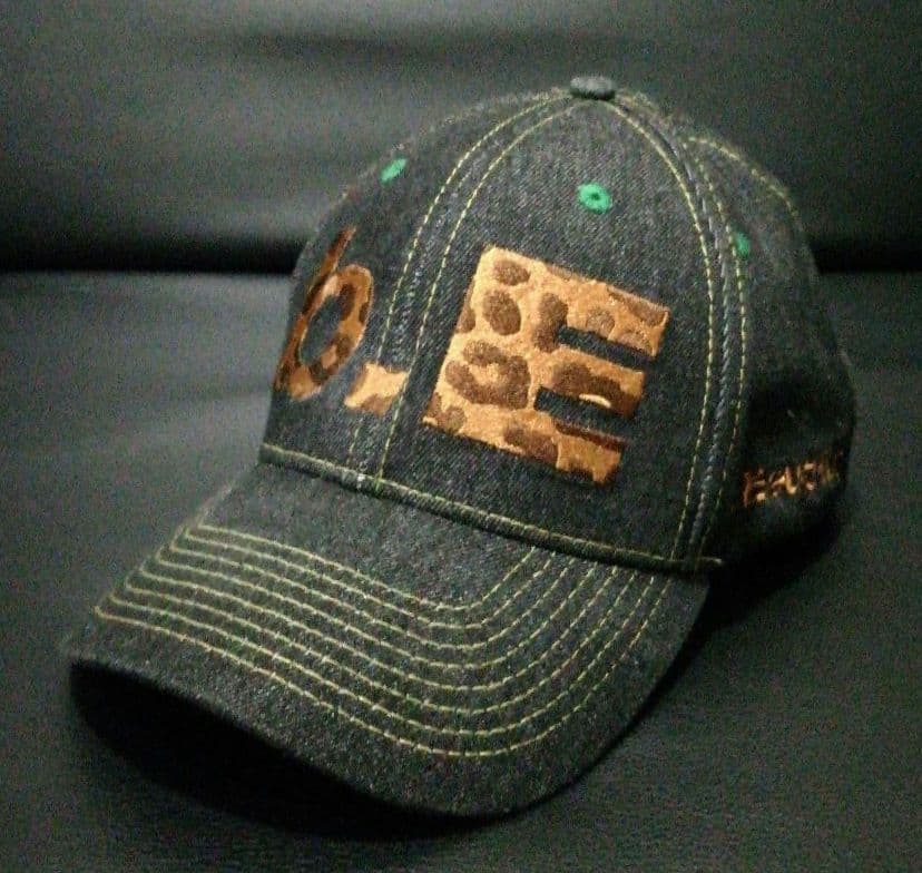 【美品】ビューティフル b.Eautiful デニム キャップ b.Eロゴ