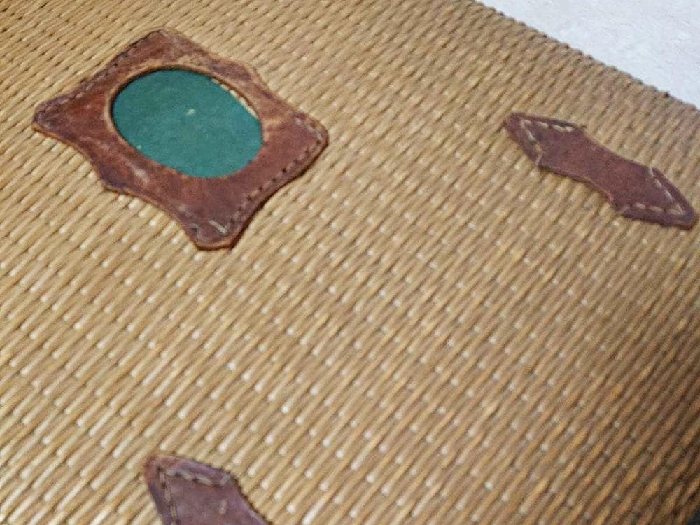 【珍】　★ 柳編み トランクケース ★　籠 カゴ 収納かご バスケット　古民具