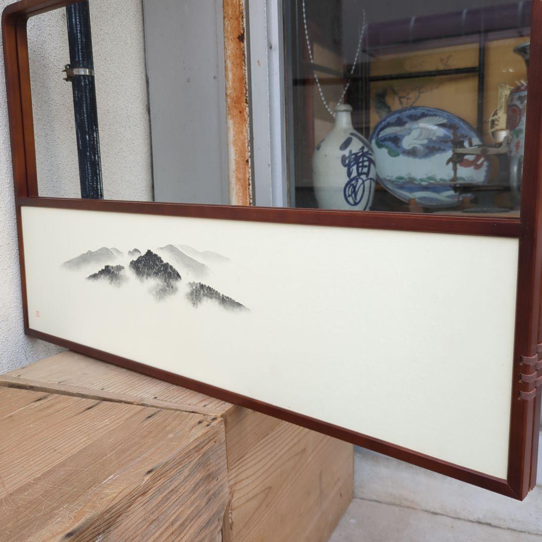 qualitylife　風炉先屏風 両面開き 茶道具 利休梅