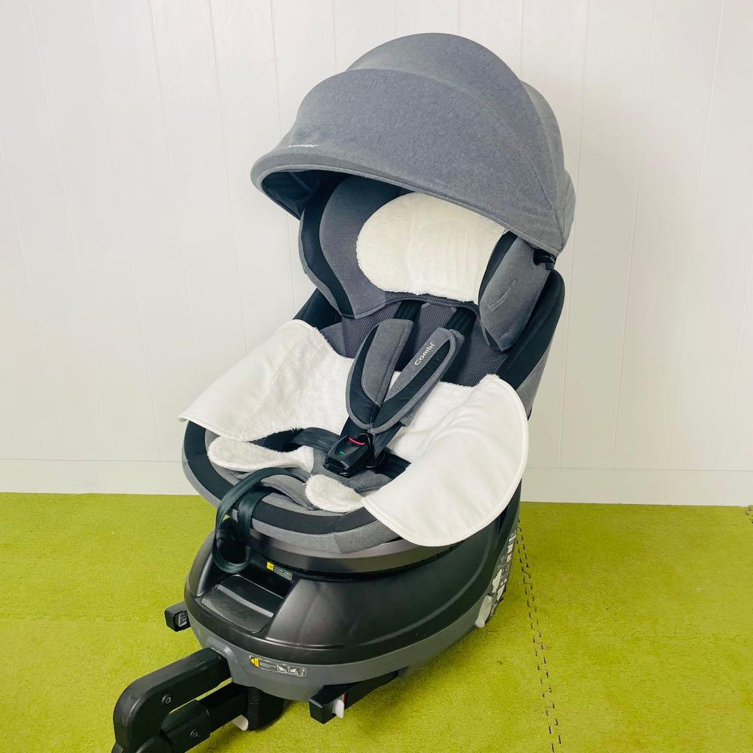 美品 コンビ クルムーヴ スマート ISOFIX エッグショック JJ-650